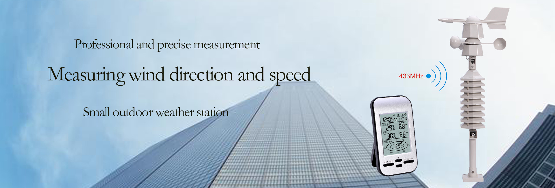 calidad Estación meteorológica inalámbrica fábrica