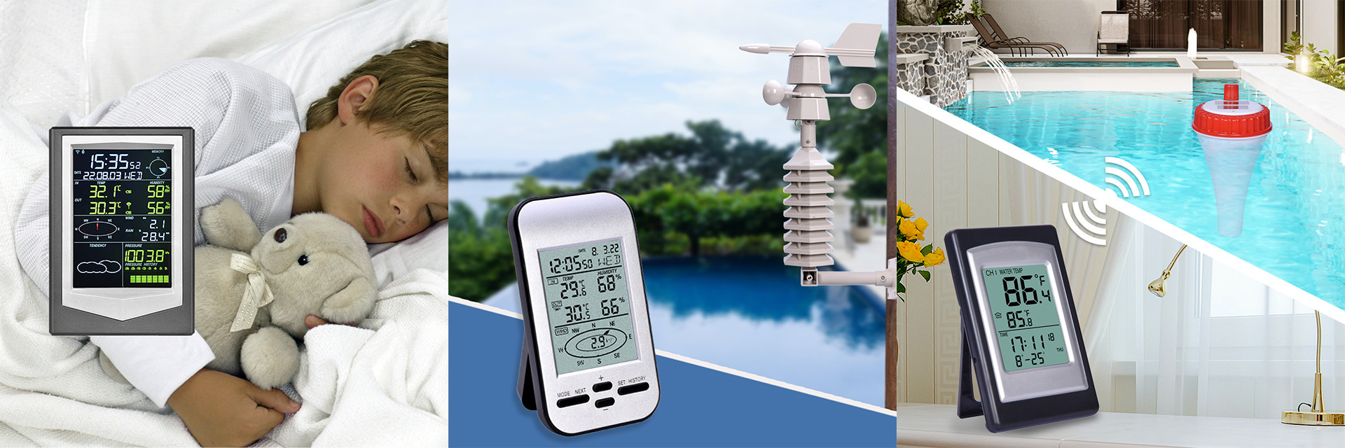 calidad Estación meteorológica inalámbrica fábrica